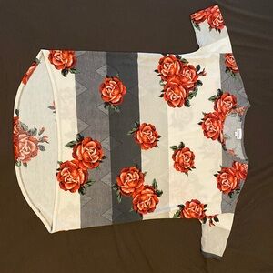 Lularoe Irma floral shirt. Make an offer!